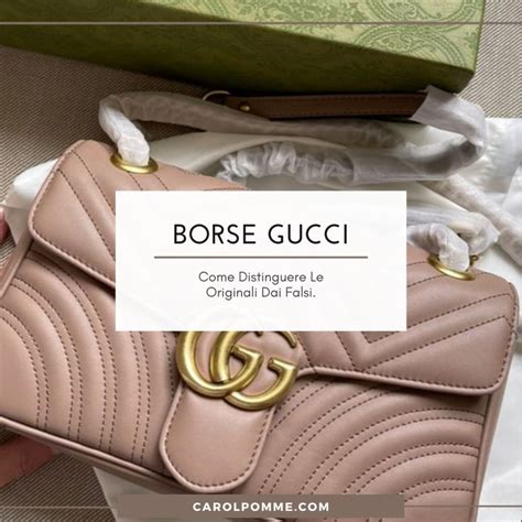 come riconoscere una borsa gucci